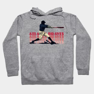 Retro Atlanta Braves Slugger Hoodie